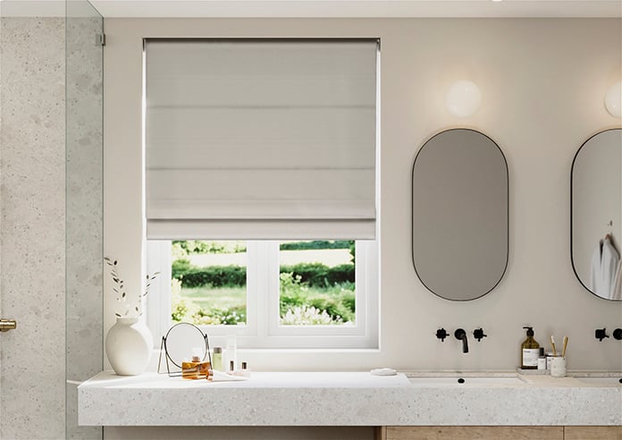 Cortona, Moonstone - Twist&Fit Roman Blind - Image 3